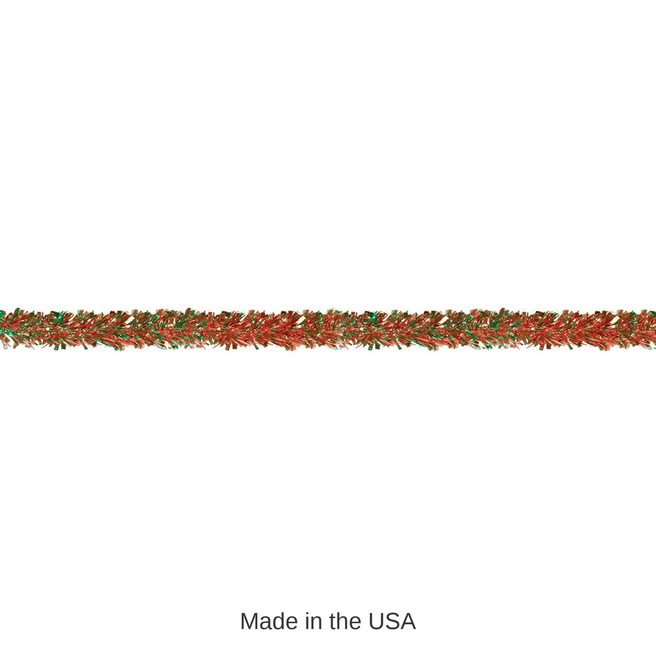 12 Pack Bulk Christmas 6-Ply Metallic Festooning Garland - red/green