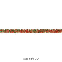 12 Pack Bulk Christmas 6-Ply Metallic Festooning Garland - red/green