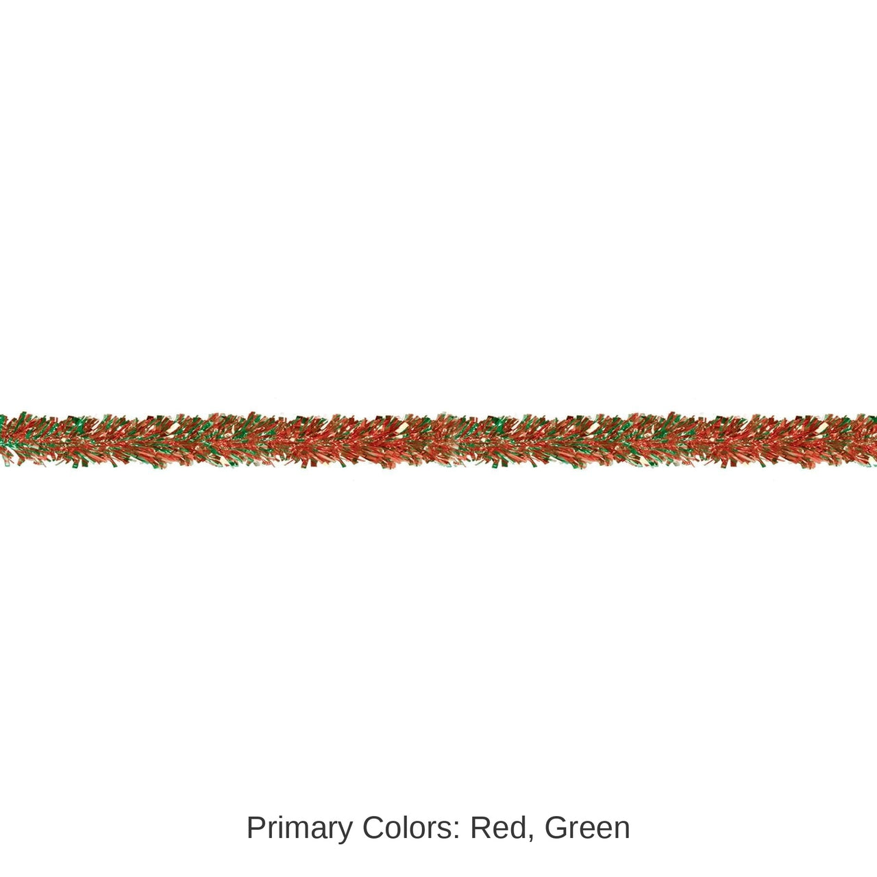 12 Pack Bulk Christmas 6-Ply Metallic Festooning Garland - red/green