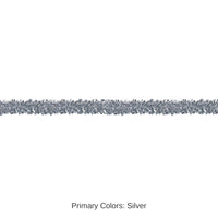12 Pack Bulk 6-Ply Metallic Party Festooning Garland - silver