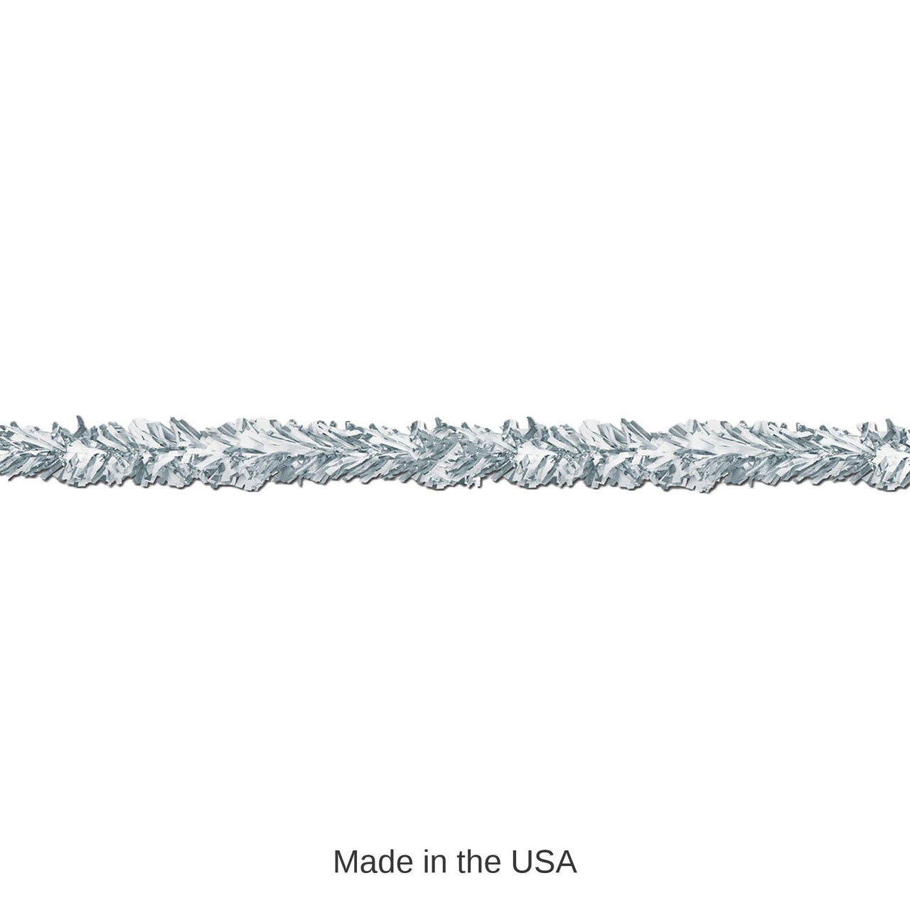 12 Pack Bulk 6-Ply Metallic Party Festooning Garland - white