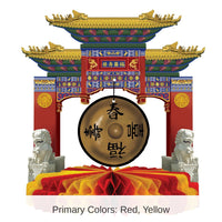 12 Pack Bulk Asian Gong Party Centerpiece