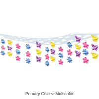 6 Pack Bulk Butterfly/Flower Ceiling Decorations