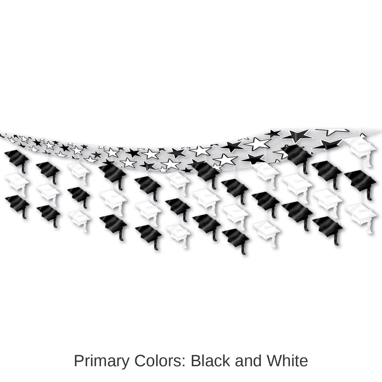6 Pack Bulk Graduate Cap Graduation Party Ceiling Decoration