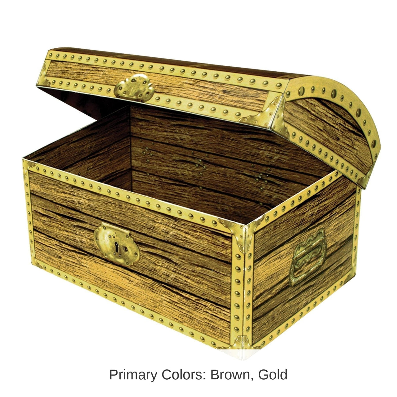 6 Pack Bulk 8 Inch-Treasure Chest Party Box