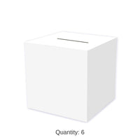 6 Pack Bulk All-Purpose Wedding Receiving-Box