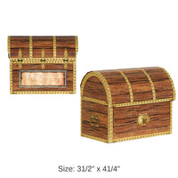 48 Pack Bulk Pirate Treasure Chest Party Favor Boxes