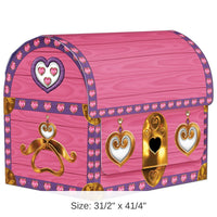 48 Pack Bulk Princess Treasure Chest Favor Boxes