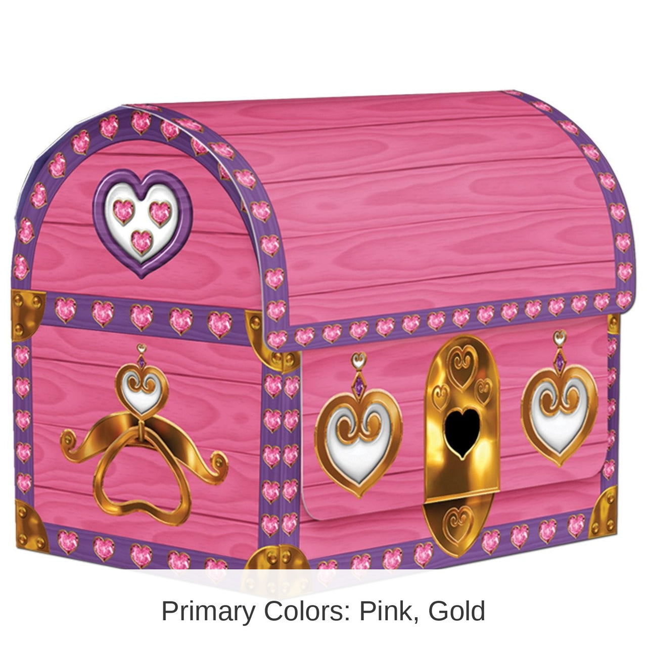 48 Pack Bulk Princess Treasure Chest Favor Boxes