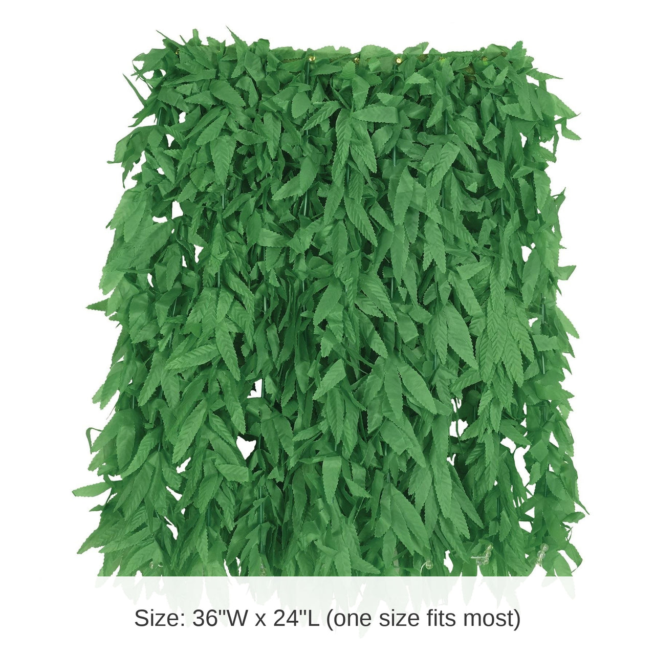 6 Pack Bulk Luau Party Tropical Fern Leaf Hula Skirt