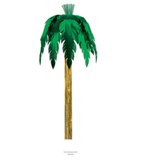 6 Piece Bulk Luau Party Metallic Giant Royal Palm