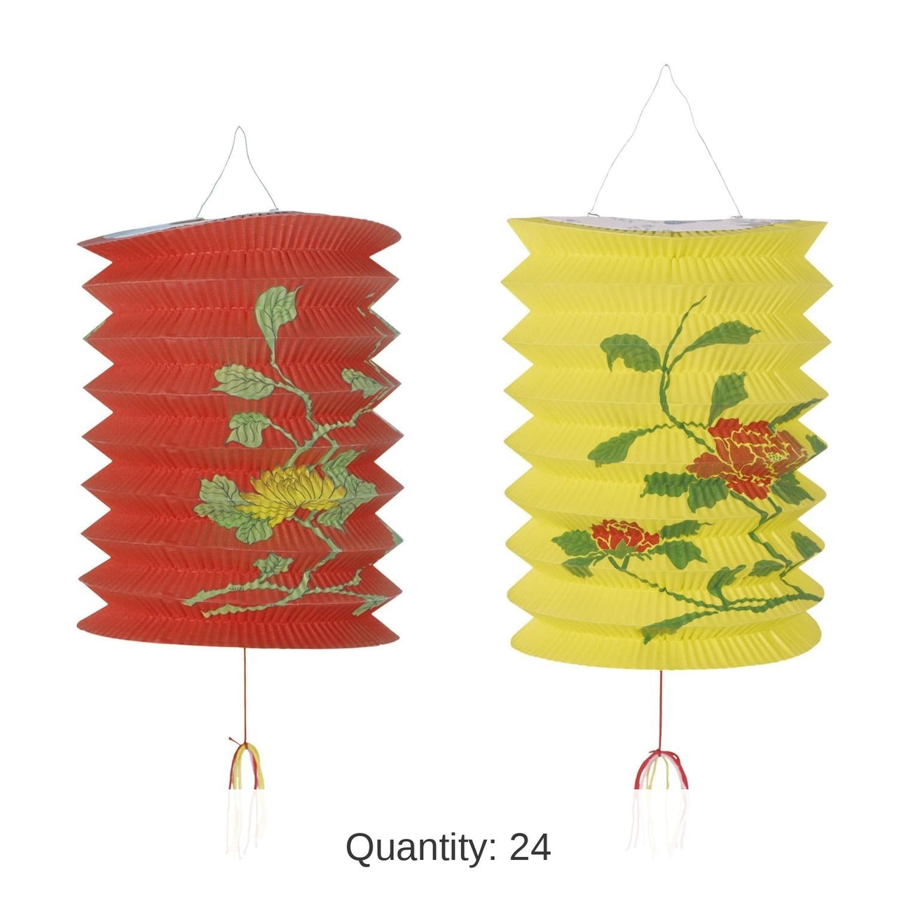 24 Pack Bulk Chinese Party Paper Lanterns