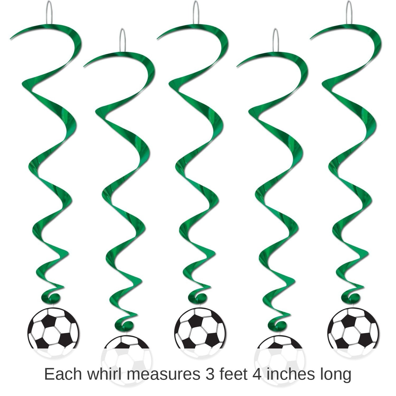 30 Piece Bulk Soccer Ball Party Whirls