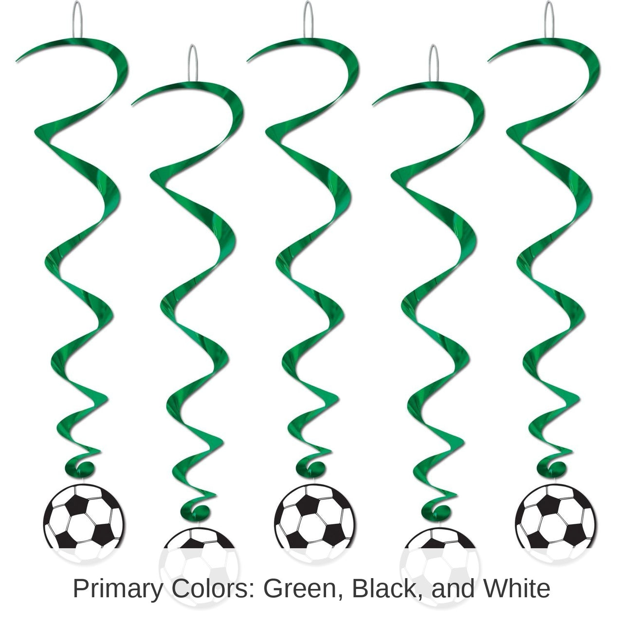 30 Piece Bulk Soccer Ball Party Whirls