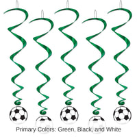 30 Piece Bulk Soccer Ball Party Whirls