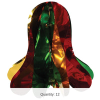 12 Piece Bulk Christmas Metallic Bell