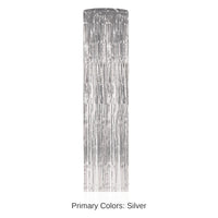 6 Pack Bulk 1-Ply Gleam 'N Party Column - silver