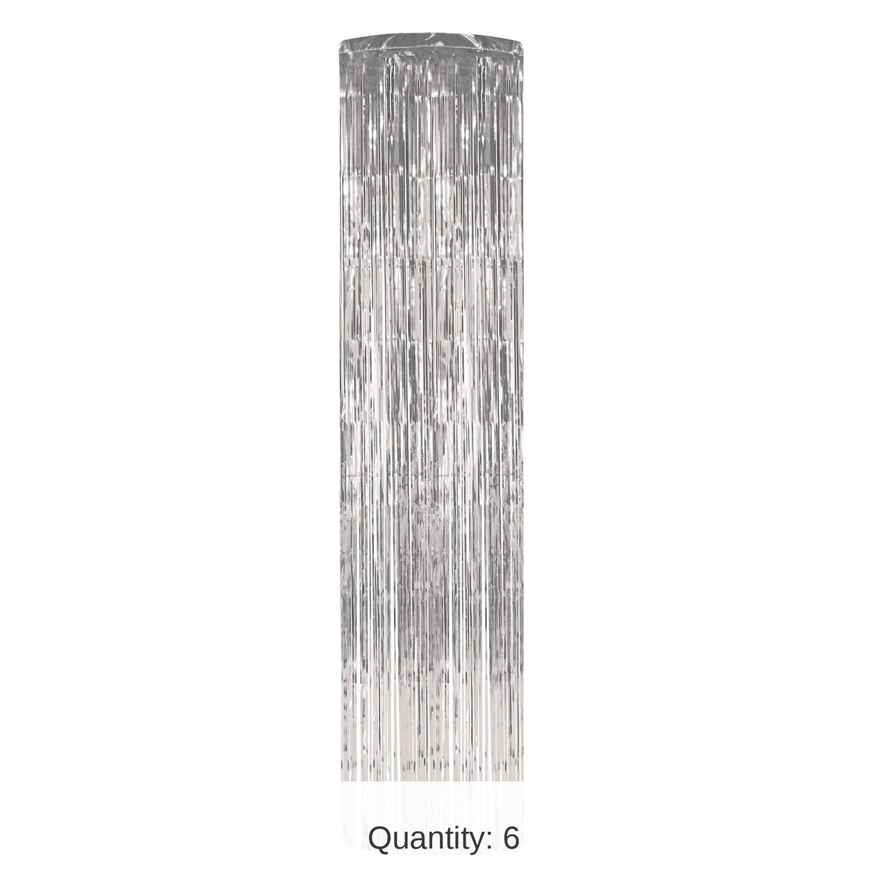 6 Pack Bulk 1-Ply Gleam 'N Party Column - silver