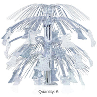 6 Pack Bulk Wedding Bell Cascade Centerpiece