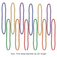 720 Pack Bulk Party Bead Necklaces Asst colors