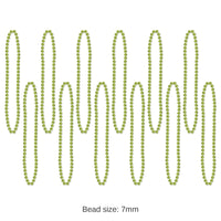 720 Pack Bulk Party Bead Necklaces Light green