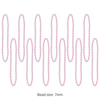 720 Pack Bulk Party Bead Necklaces pink