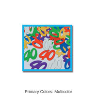 12 Pack Bulk Confetti 40th Birthday Party Silhouettes multi-color (0.5 Oz/Pkg)