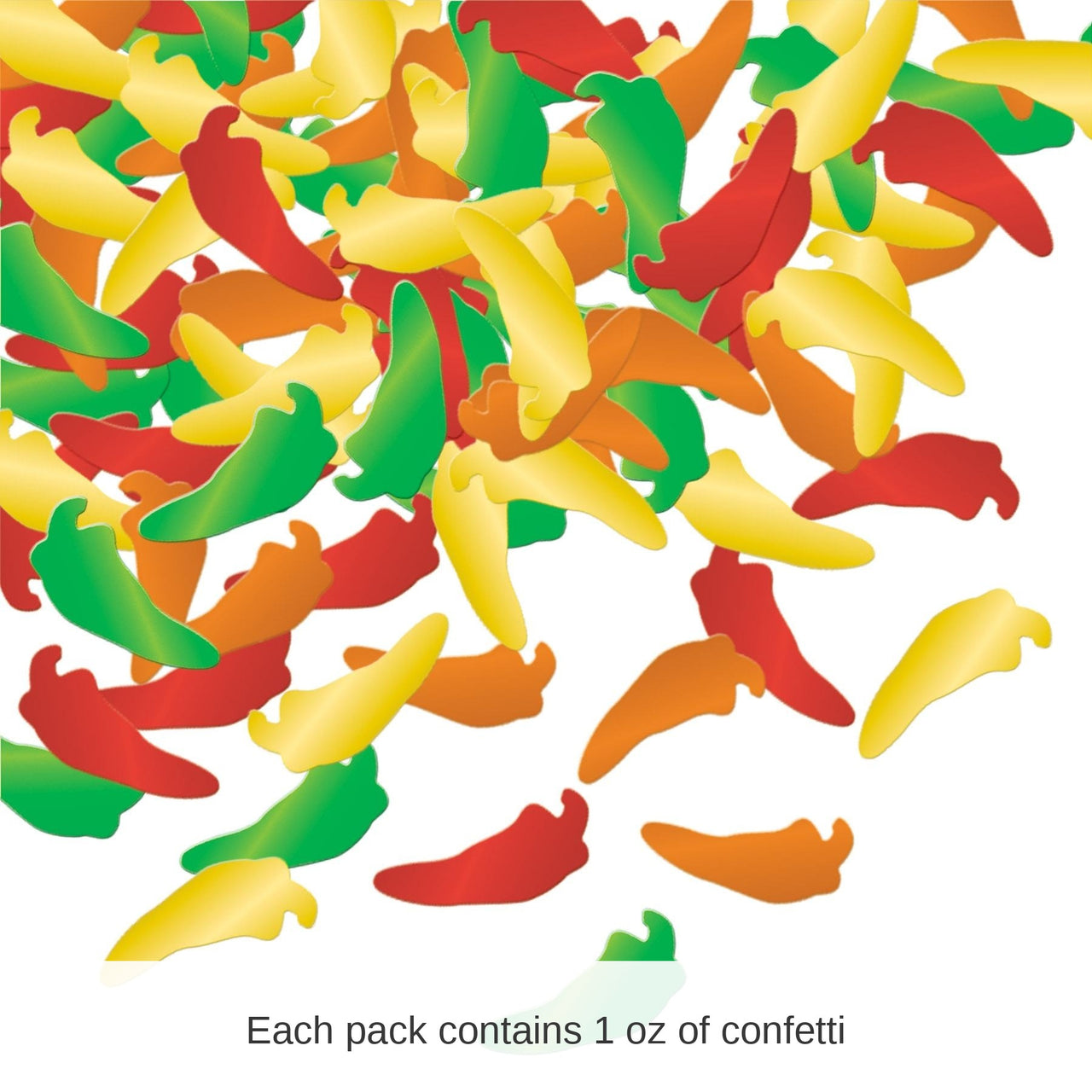 12 Pack Bulk Fiesta Confetti Chili Peppers (1 Oz per Pack)