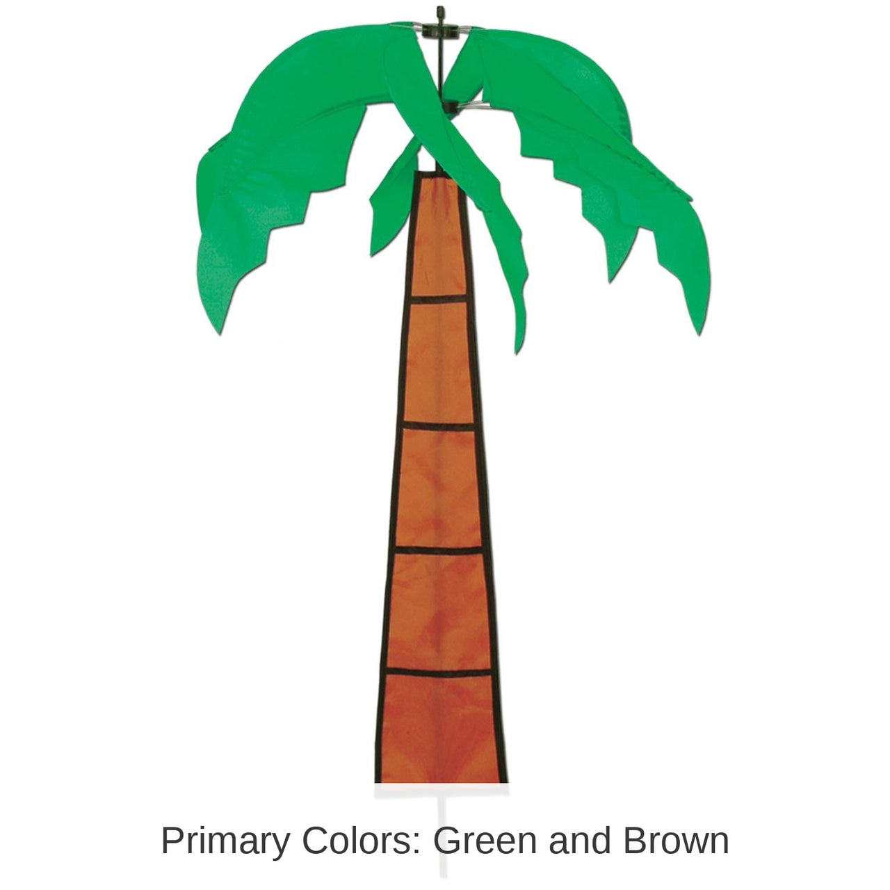 6 Pack Bulk Luau Party Palm Tree Wind-Wheel