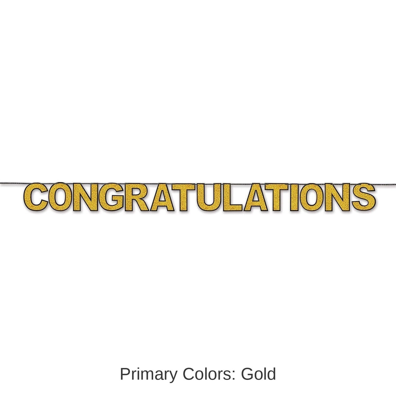 12 Pack Bulk Graduation Party Congratulations Streamer