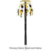 12 Pack Bulk Star Cascade Party Fountain - black/gold