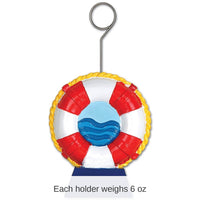 6 Pack Beistle Life Preserver Photo/Balloon Holder