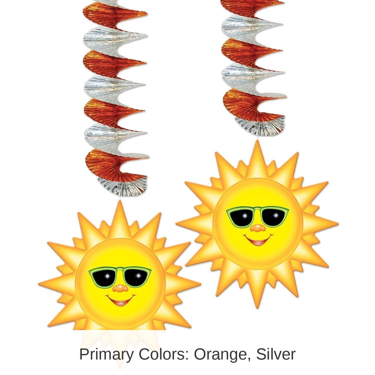 24 Pack Bulk Sunburst Party Danglers