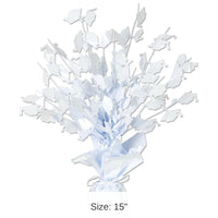 12 Pack Bulk Graduation Party Centerpiece - white