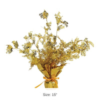 12 Pack Bulk Birthday Centerpiece gold