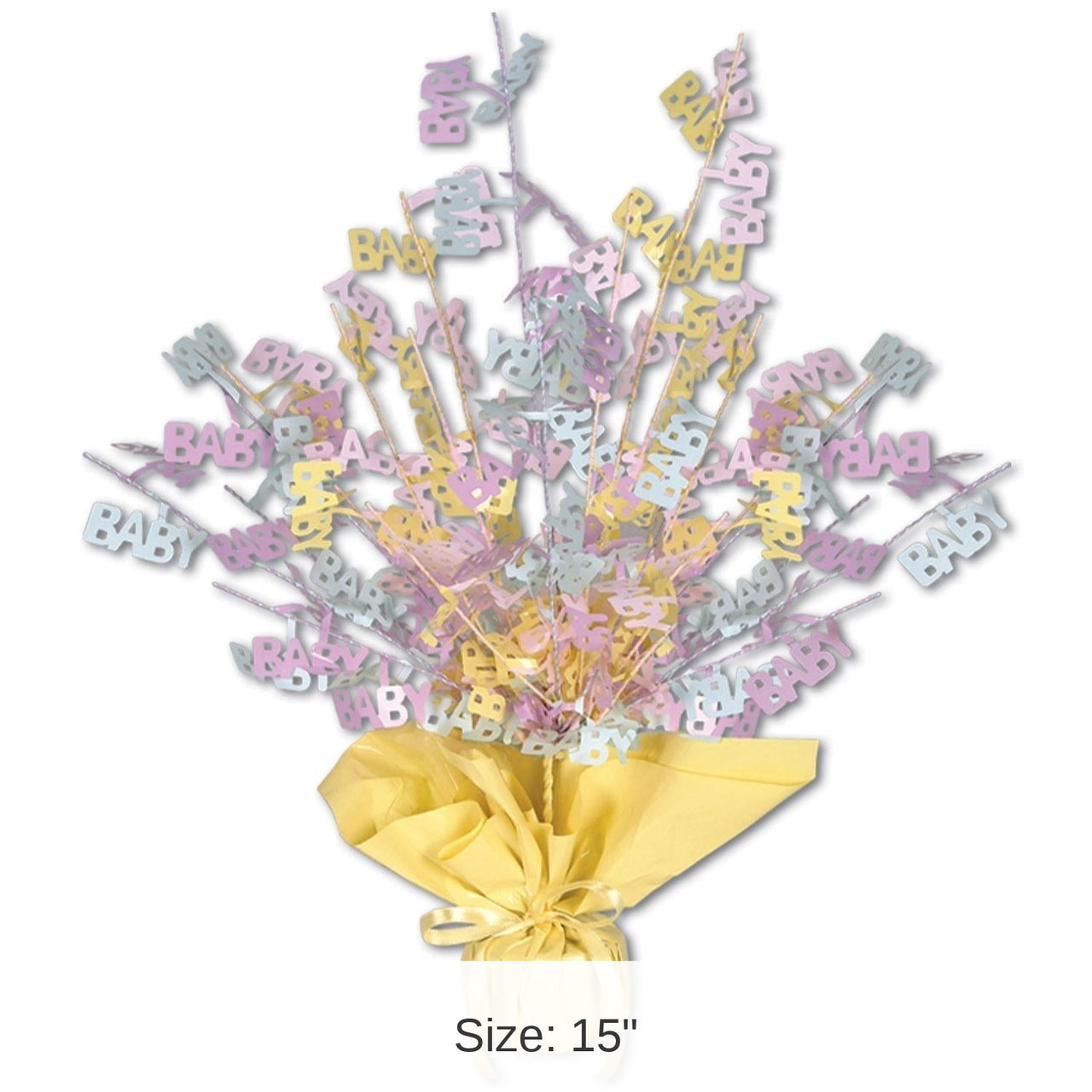 12 Pack Bulk Baby Shower Centerpiece