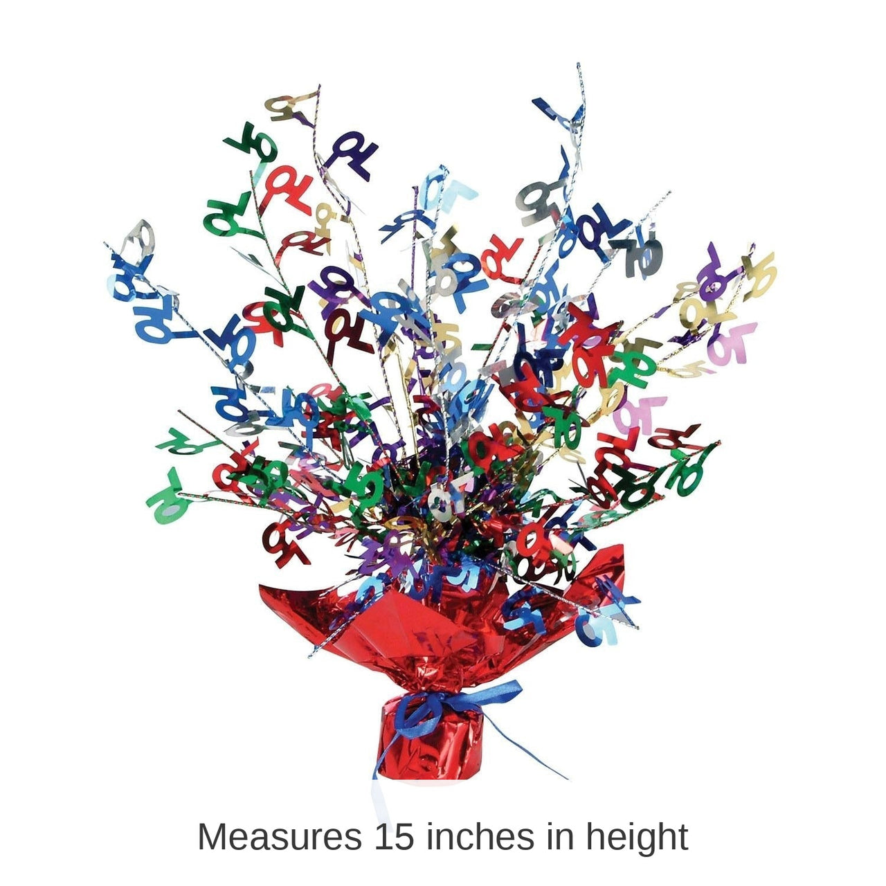 12 Pack Bulk 70th Birthday Party Centerpiece