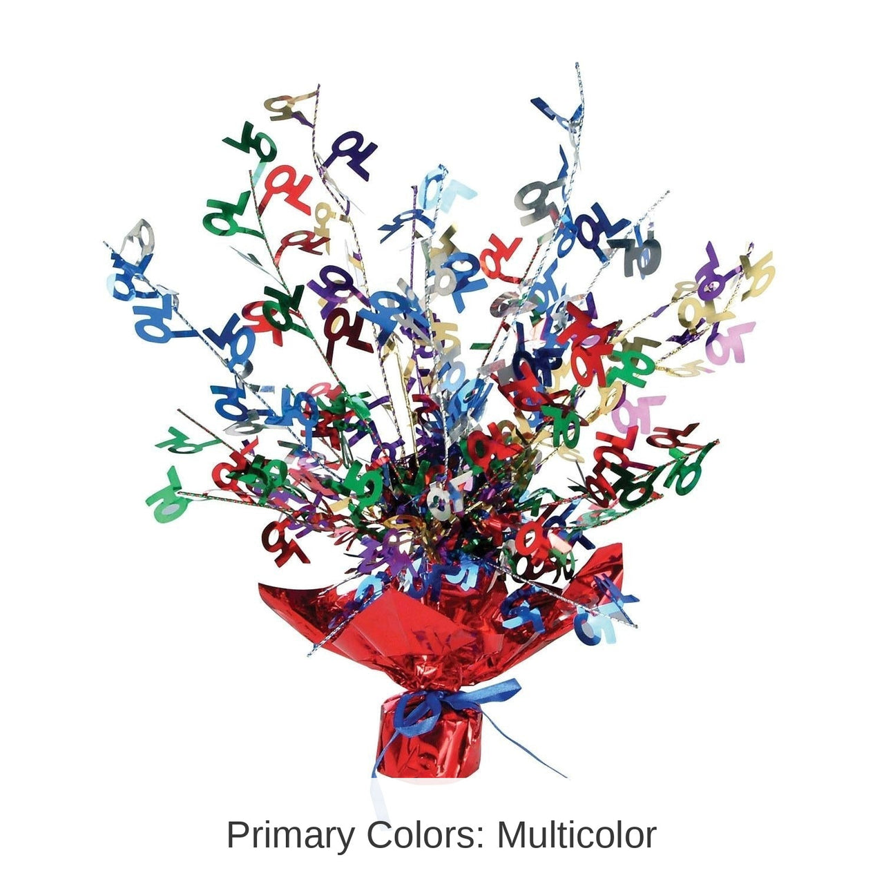12 Pack Bulk 70th Birthday Party Centerpiece