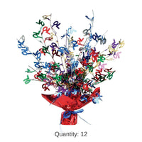 12 Pack Bulk 70th Birthday Party Centerpiece