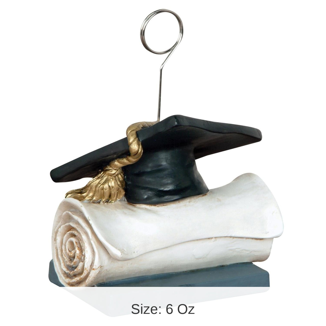 6 Pack Bulk Grad Cap Graduation Party Photo/Balloon Holder