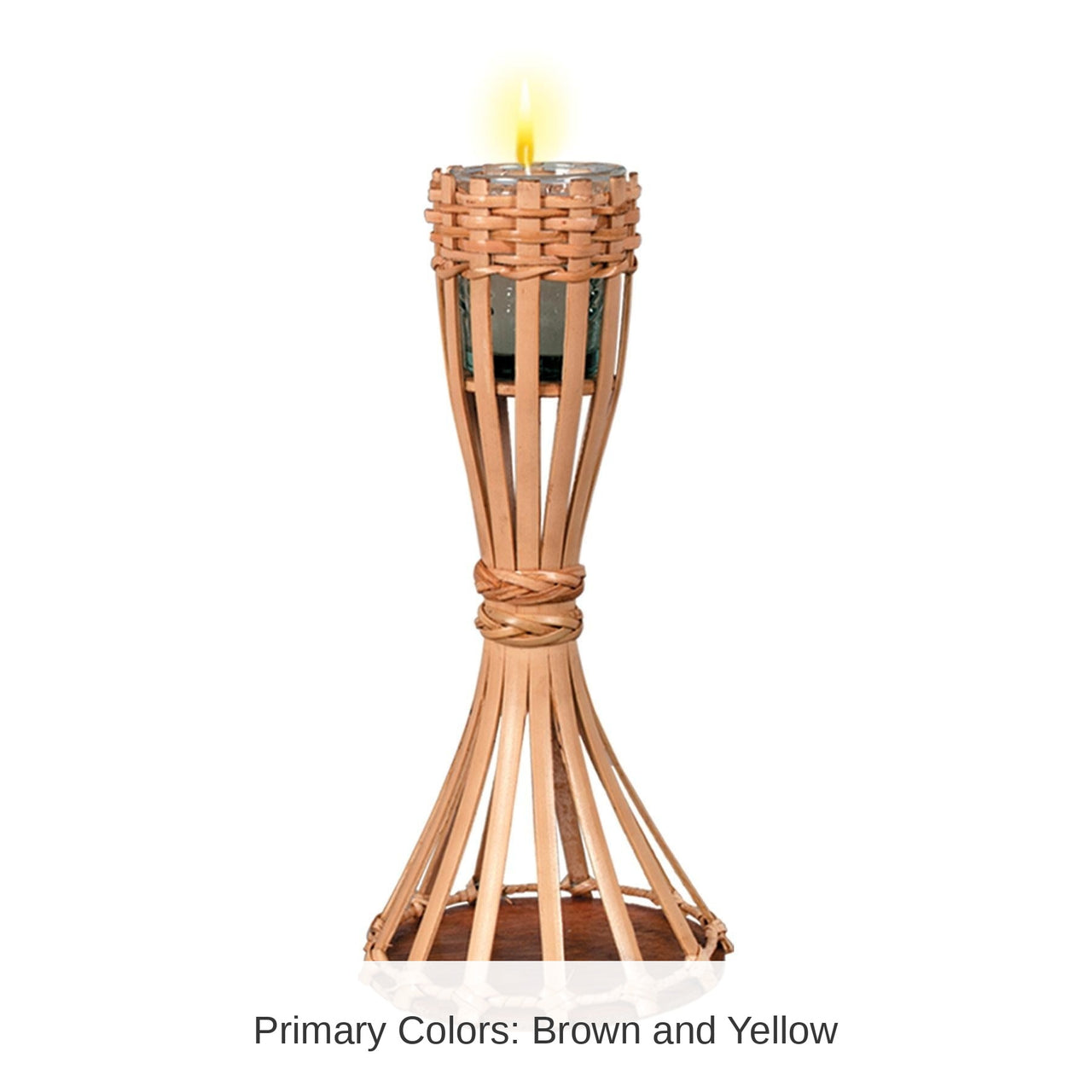 6 Pack Bulk Luau Party Tabletop Bamboo Torch