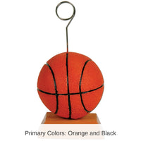 6 Pack Bulk Basketball Party Photo/Balloon Holder