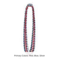 72 Pack Bulk Star Party Bead Necklaces