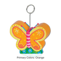 6 Pack Bulk Butterfly Photo/Balloon Holder
