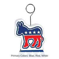 6 Pack Bulk Democratic Photo/Balloon Holder