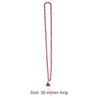 12 Pack Bulk Fiesta Bead Necklaces with Chili Pepper Medallion