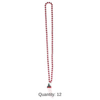 12 Pack Bulk Fiesta Bead Necklaces with Chili Pepper Medallion