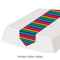 12 Pack Bulk Printed Fiesta Paper Table Runner