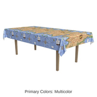 12 Pack Bulk Treasure Map Pirate Party Tablecover