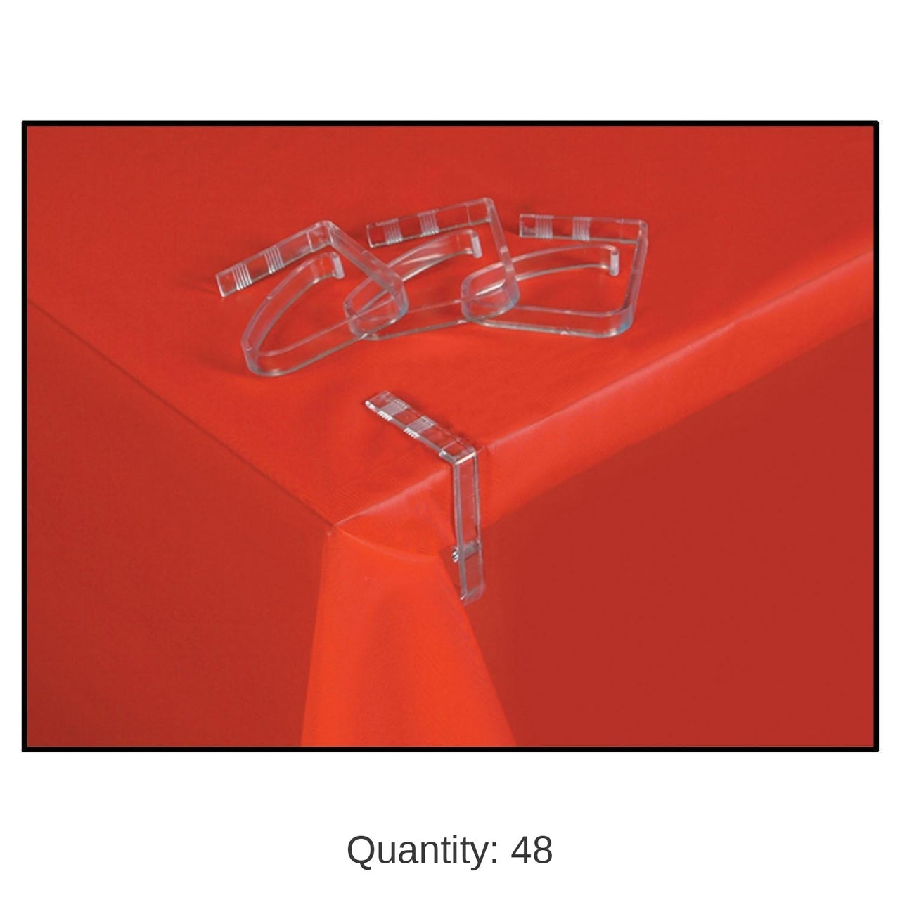 Beistle Sure-Hold Tablecover Clips - Thumbnail 2